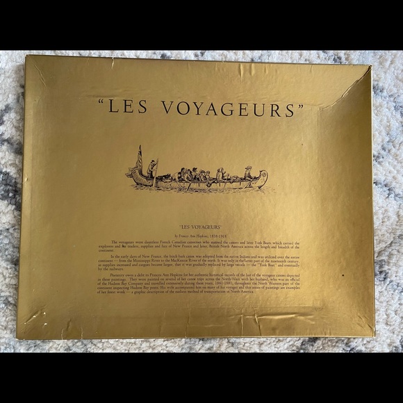 Vintage Art Print set (x4) by Frances Ann Hopkins (1838-1918) - Picture 2 of 9